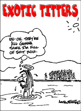 Exotic Titters Cartoon